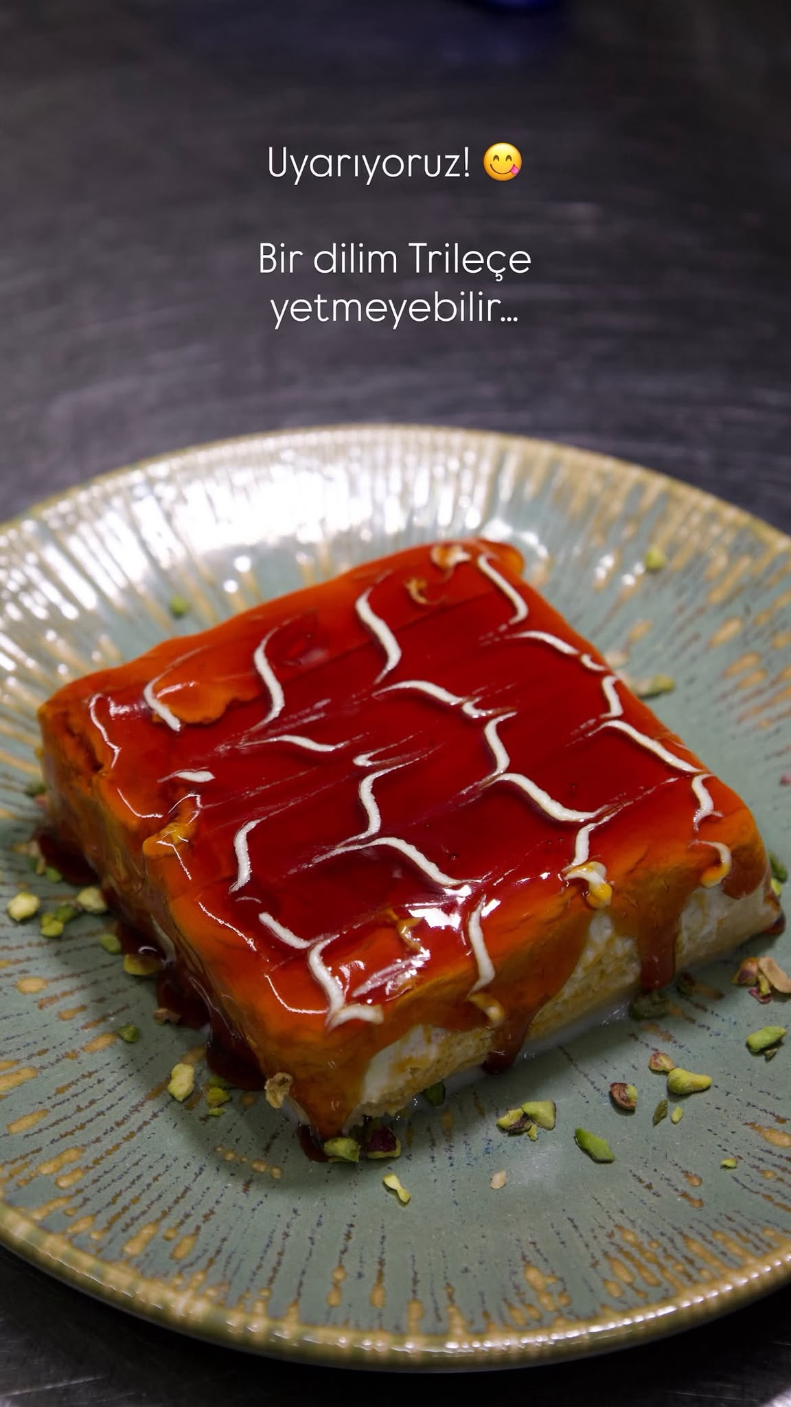 TRİLEÇE (KARAMEL-FRAMBUAZ)